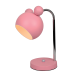 Lampa de birou, veioza camera copii, MICKEY, 1XE27 Roz, Elmark