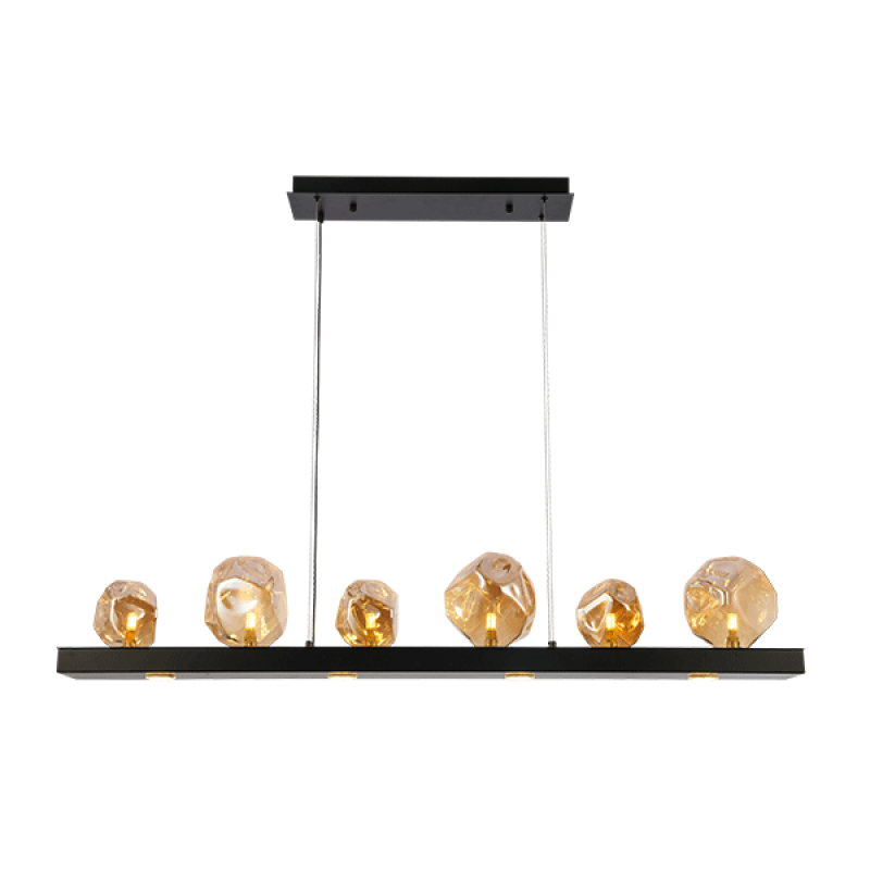 Candelabru Rock 6 X 5W 2700K-4000K-6400K Negru - Chilimbar 955ROCK6