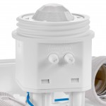 Plafoniera cu senzor miscare, 2x25W E27, 360°