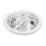 Plafoniera cu senzor miscare, 2x25W E27, 360°