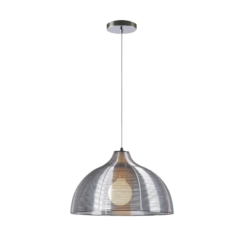 Pendul, Elmark, Liv, 1X E27, Krom/Aluminiu, 955Liv1/Al