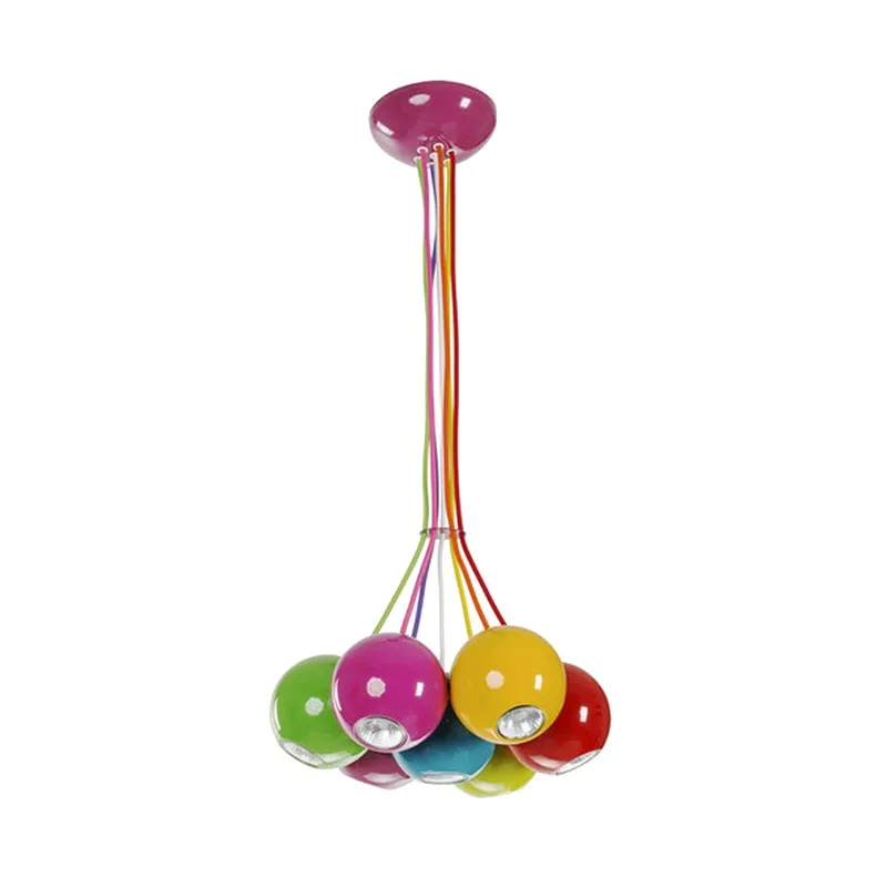 Lustra, Elmark, Tiny, 7X GU10, Multiculoare