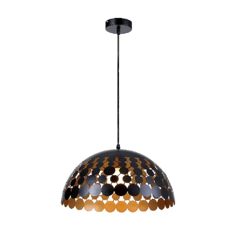 Pendul Elmark GALAXY 1XE27 NEGRU/AURIE