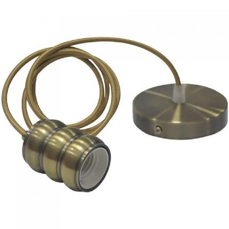 Pendul, Horoz, Gauss, Bronz, Antic, 1M, 1XE27, Max 60W, 021-009-0001