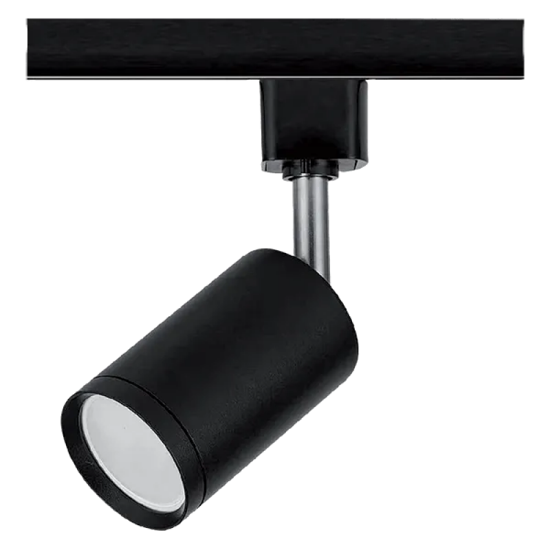 Spot pe sina, Elmark, Sky, Tl2032, 6.5W, Lumina rece (6400K), 2Linii, Negru