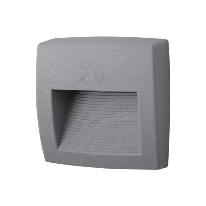 Lampa perete, LED LORENZA 150 4W 4000K IP55 GRI, Elmark, 95LORENZA150/GR