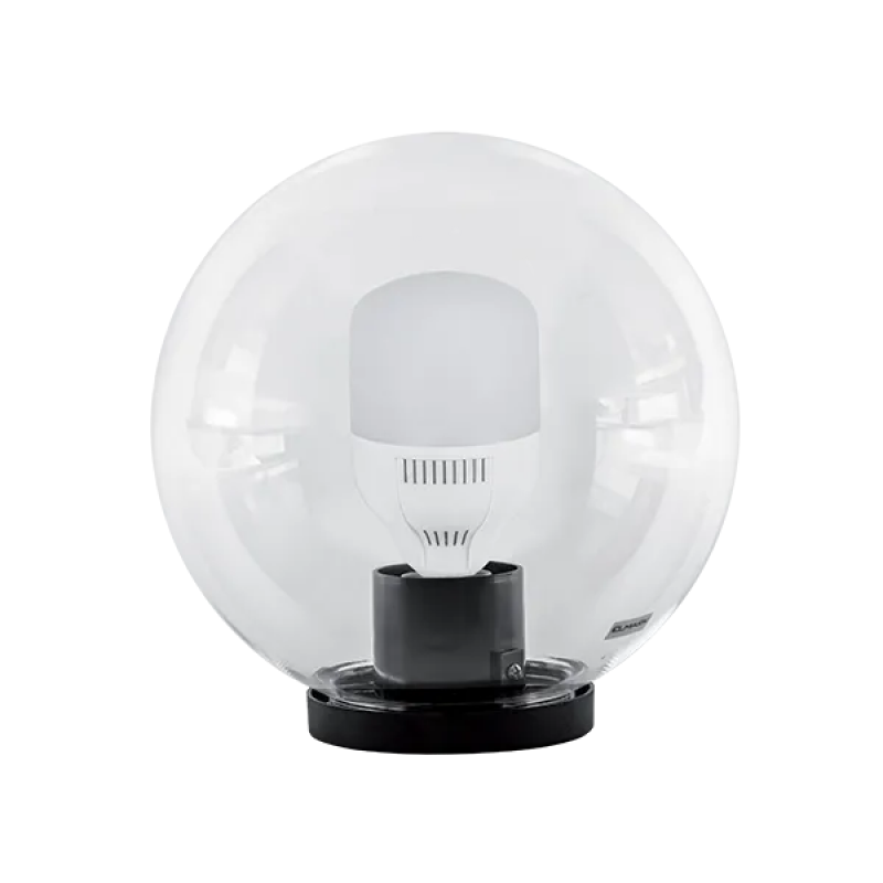 Lampa Gradina, SFERA PMMA 400 CU SURSA LED 40W E27 230V 4000-4300K TRANSPARENTA, Elmark, 9640002740LED