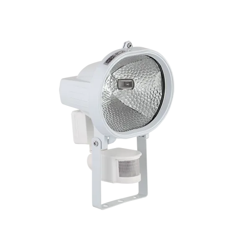 Proiector, LED Cu Senzor MODEL"Halogen," CU SURSA LED J118 7.5W, ALB, Elmark, 989019LED