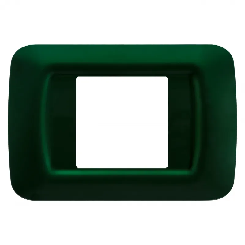 Placa, Superioara, A, Sistemului, Finisare, Lucioasa, Din, Tehnopolimer, 2 Module, Racing, Green, Sistem, Gewiss, System, GW22552