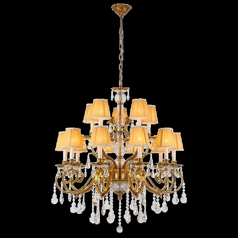 Candelabru Ralph 14 X E14 Arama - Cristal 955RALPH15
