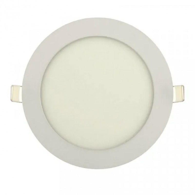 Led Panel, Spot LED, SLIM-18, ALB, Rotund, ST, 221mm, 18W, 2700K, 220-240V, Horoz, 056-003-0018