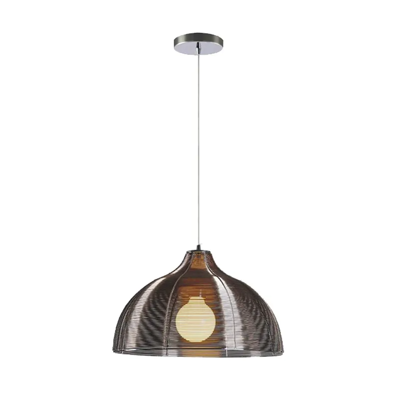 Pendul Elmark LIV 1xE27 KROM/CAFENIU
