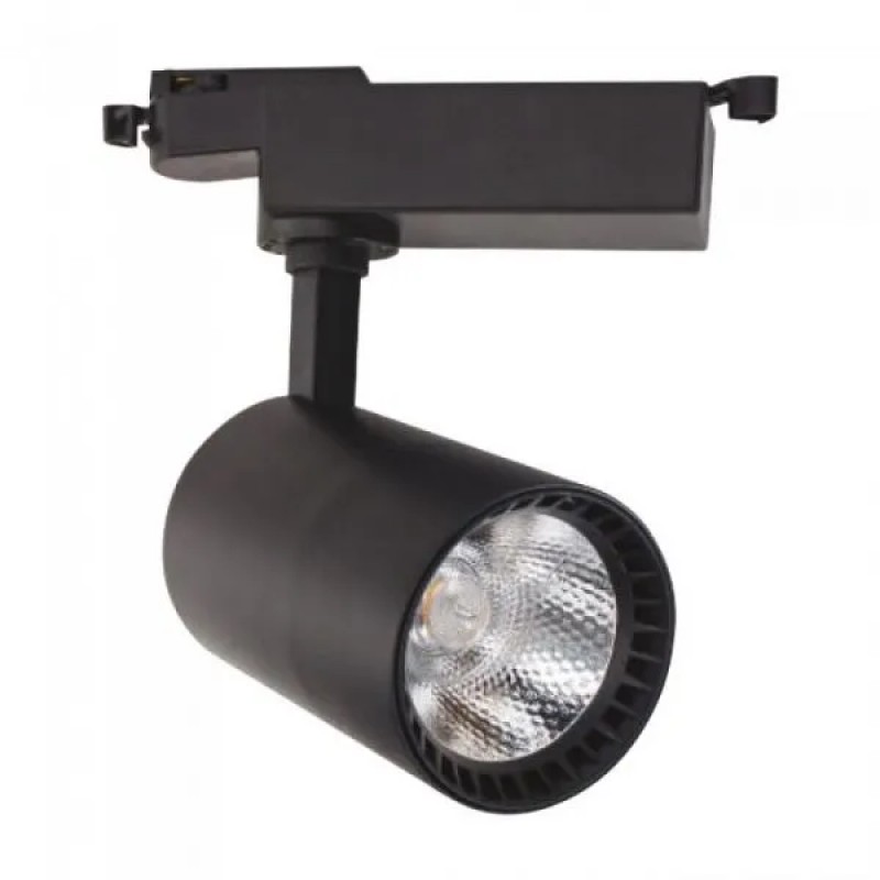 Spot Led Pe Sina, Horoz, Lyon-24, 24W, Negru, 4200K, 100-240V, 018-020-0024