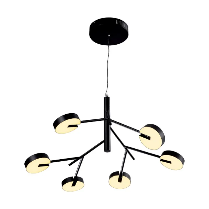 Lustra, Elmark, Senso, LED, Negru, 2700-Lumina calda (3000K), 955Senso6