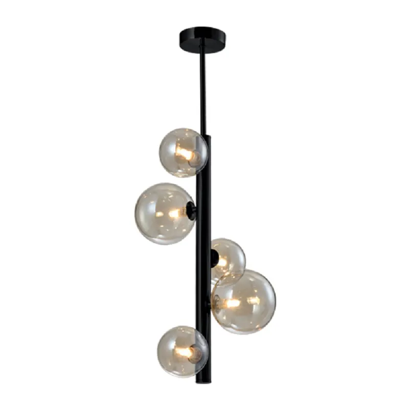 Lustra Elmark OLENA 5XG9 Negru
