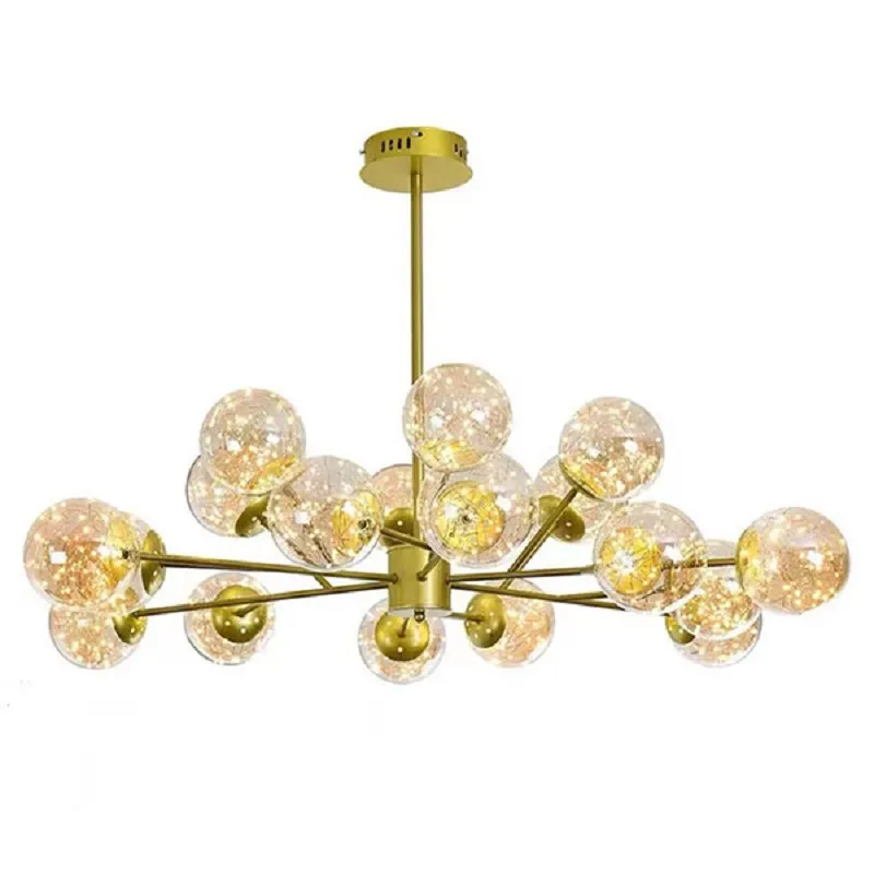 Candelabru, Elmark, Colin, LED, 108W, Auriu, Lumina calda (2700K), 955COLIN108/18