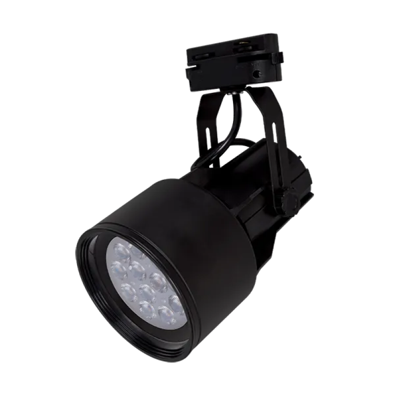 Spot pe sina, Elmark, LED, Sky, E27, Par30, 15W, Lumina rece (6400K), Negru, 2, Linii, 93Sky2215Cw/Bl