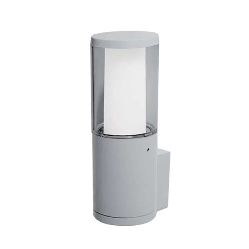 Lampa de Gradina,, Perete, LED CARLO 3.5W 4000K IP55 GRI, Elmark, 95CARLOWL/GR