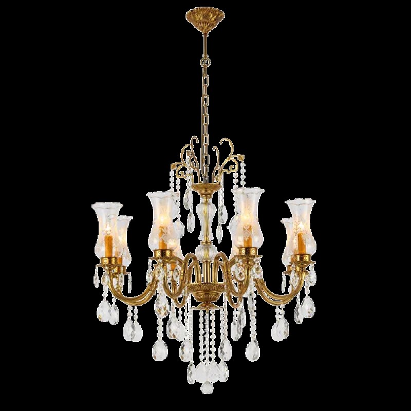 Candelabru Richard 8 X E14 Arama - Cristal 955RICHARD8
