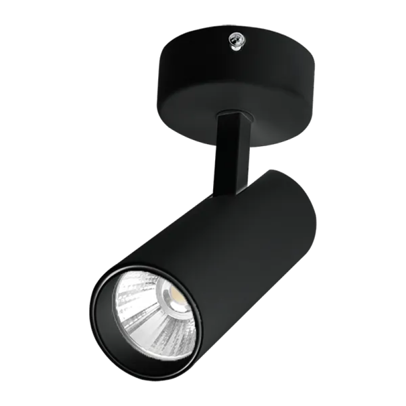 Spot pe sina, Elmark, LED, Tlom, Cob, 30W, 220-240V, Lumina neutra (4000K), 24°, Negru, 2, Linii, 93Tlom3040/Bl