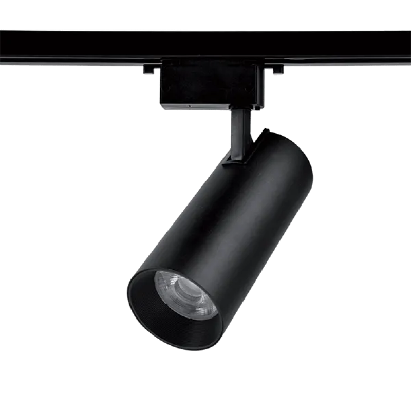 Spot pe sina, Elmark, LED, Tl2025, 20W, Lumina neutra (4000K), 4, Linii, 24°, Negru