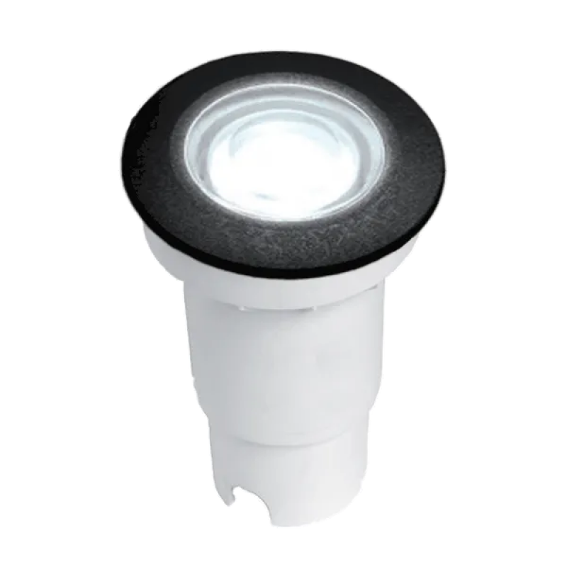 Spot Pardoseala, LED CECI 90 3.5W 4000K IP67 NEGRU, Elmark, 96CECI90/BL