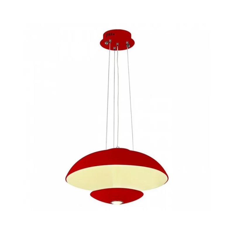 Lustra, Horoz, LED, vista, Rosu, 24W, Rosu, 4000K, 220-240V, 0Ssp-019-007-0024-020