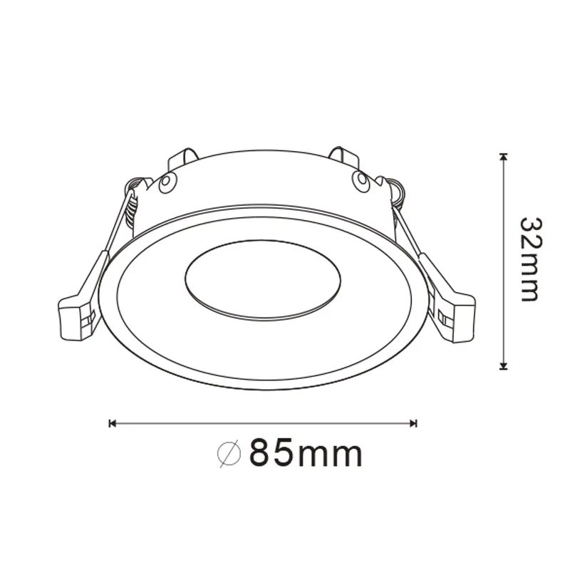 Spot, Horoz, Negru, 220-240V, Karanfil-R, 015-022-0050-020