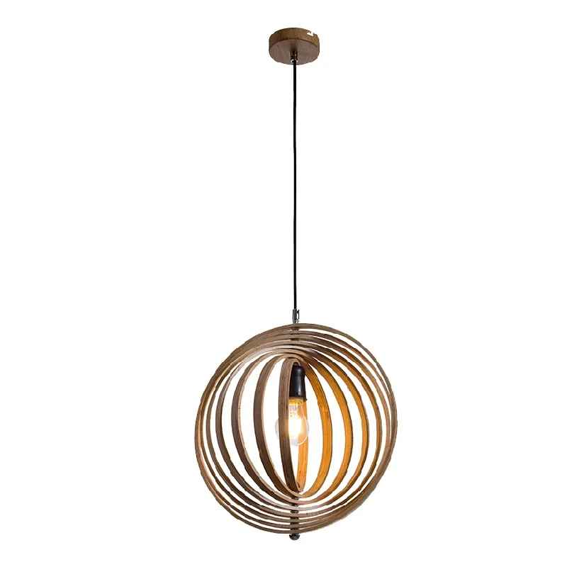 Pendul Elmark WOODY-R 1XE27 D380mm