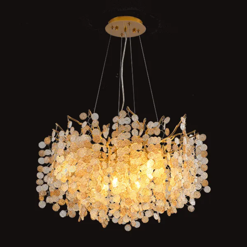 Candelabru Smith 6 X G9 Auriu - Cristal 955SMITH6