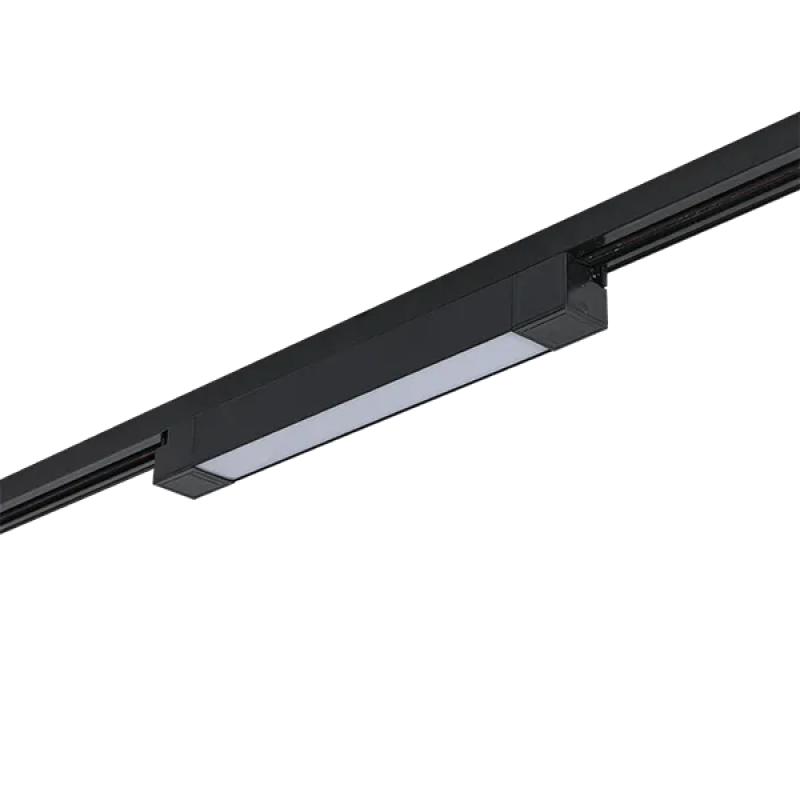 Spot pe sina, Elmark, Tl29, Fgln, 2, Linii, 20W, 120°, Lumina neutra (4000K), Negru