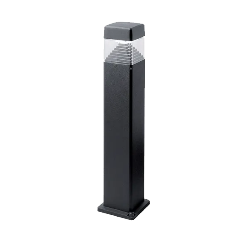 Stalp Gradina, LED ESTER 10W 4000K IP55 800mm NEGRU, Elmark, 95ESTER800/BL
