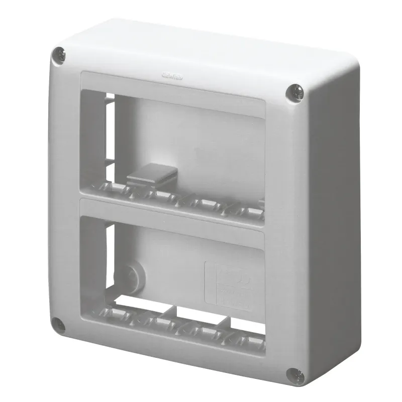 Cutie, Dispozitiv, Autoportant, Pentru, Dispozitivul, De, Sistem, Fusta, Si, Canal, Framne, 8, Circuite, Gama, De, Sisteme, Antracit, Ral7021, Gewiss, System, GW27628