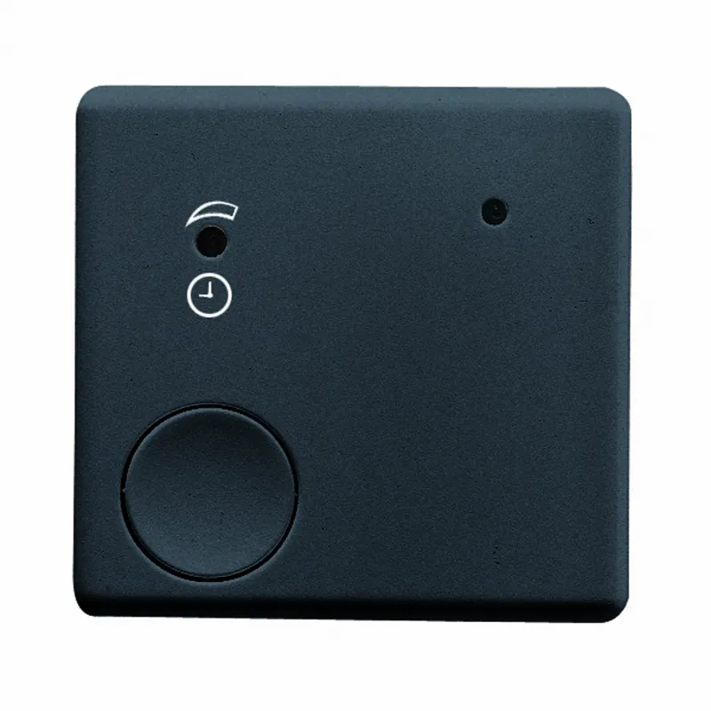 Buton, Electronic, Temporizat, Cu, Intrare, Pentru, Telecomanda, 30S-15Min., 2, Module, Sistem, Negru, Gewiss, System, GW21810