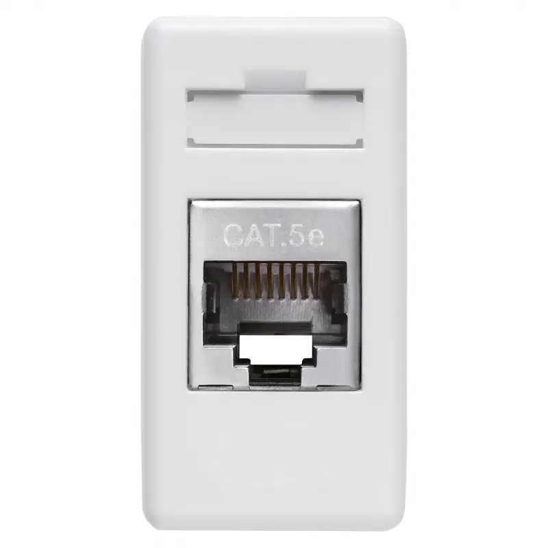 Conector, Rj45, 4, Perechi, Categoria, 5E, Ftp, Fara, Unelte, 1, Modul, Sistem, Alb, Gewiss, System, GW20243