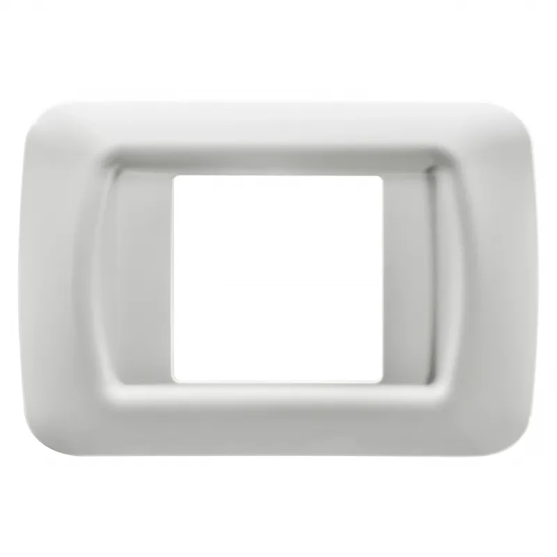Placa, Superioara, Sistem, Finisare, Lucioasa, Din, Tehnopolimer, 2 Module, Nori, Albi, Sistem, Gewiss, System, GW22502