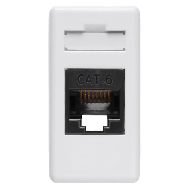 Conector, Rj45, 4, Perechi, Categoria, 6, Utp, Fara, Unelte, 1, Modul, Sistem, Alb, Gewiss, System, GW20685