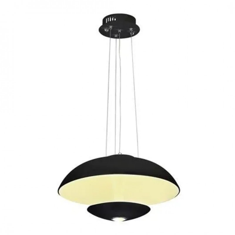 Lustra, Horoz, LED, vista, Negru, 24W, Negru, 4000K, 220-240V, 0Ssp-019-007-0024-030