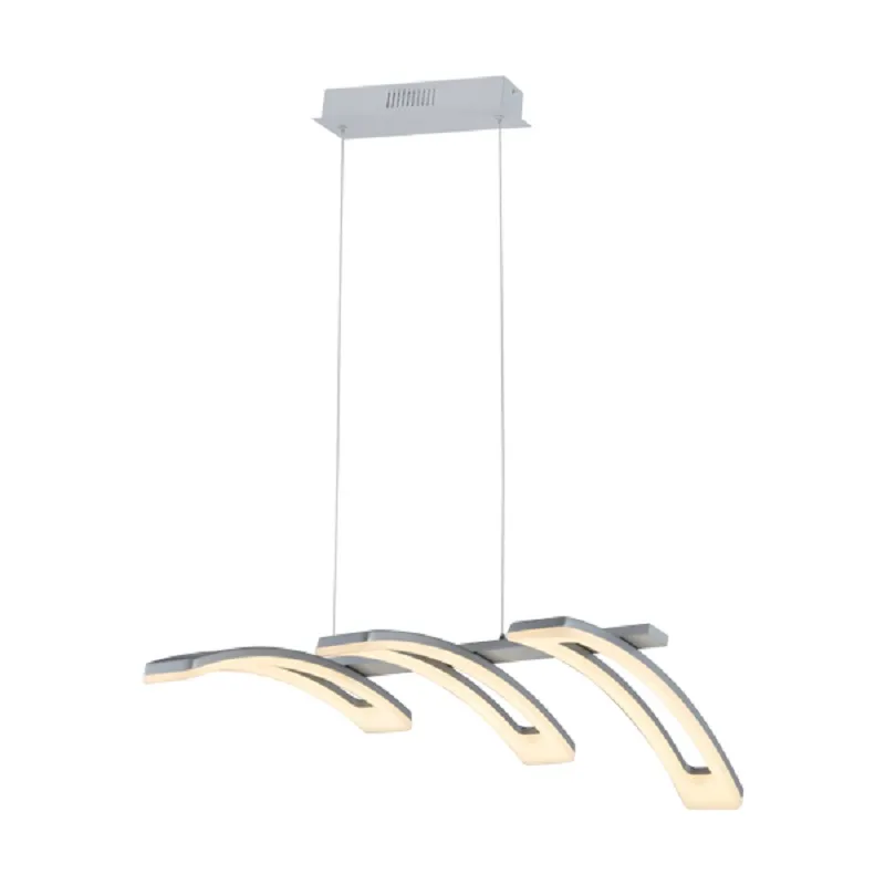 Lustra, Elmark, Marcella, LED, Argintiu, 2700-Lumina calda (3000K), 955Marcella3R