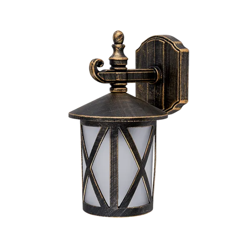 Lampadar Gradina, ERIK DOWN 1XE27 ALAMA ANTICHIZATA, Elmark, 96102WD/AB