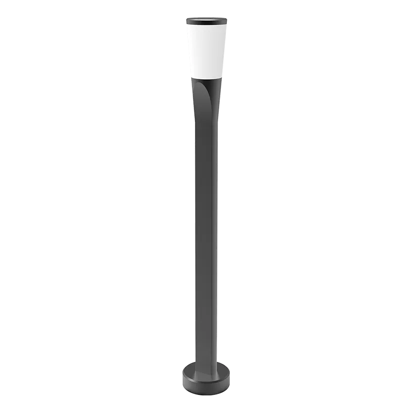 Stalp Gradina, LED GRF96157-80 10W IP54 GRI INCHIS, Elmark, 96LEDP15780