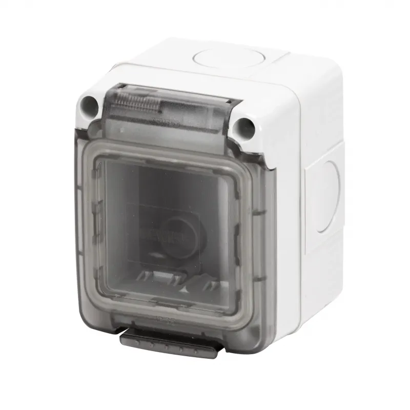 Carcasa, Etansa, Pentru, Dispozitivele, Sistemului, 2, Banda, Gri, Ral, 7035, IP65, Gewiss, System, GW27062