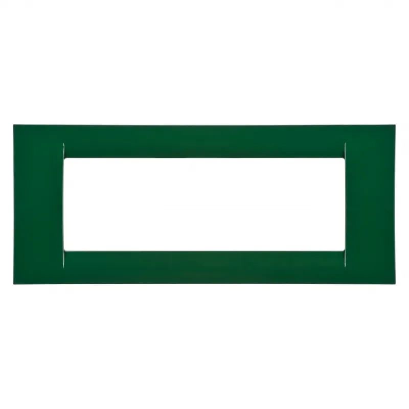 Placa, Virna, In, Finisaj, Lucios, Din, Tehnopolimer, 6 Module, Racing, Green, Sistem, Gewiss, System, GW22156