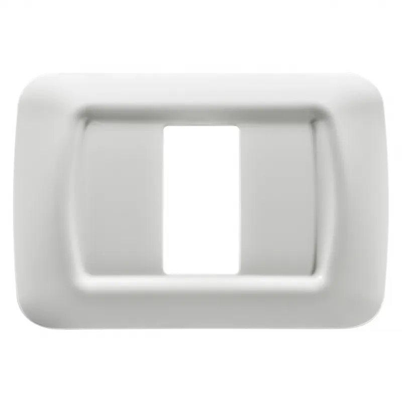 Placa, Superioara, Sistem, Finisare, Lucioasa, Din, Tehnopolimer, 1 Modul, Nori, Albi, Sistem, Gewiss, System, GW22501