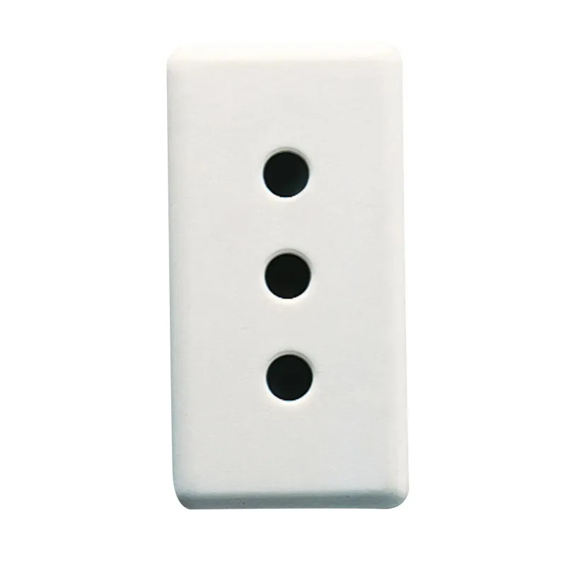 Priza, Standard, Italiana, 250V, C.A., 2P+E, 10A, P11, 1, Modul, Sistem, Alb, Gewiss, System, GW20201