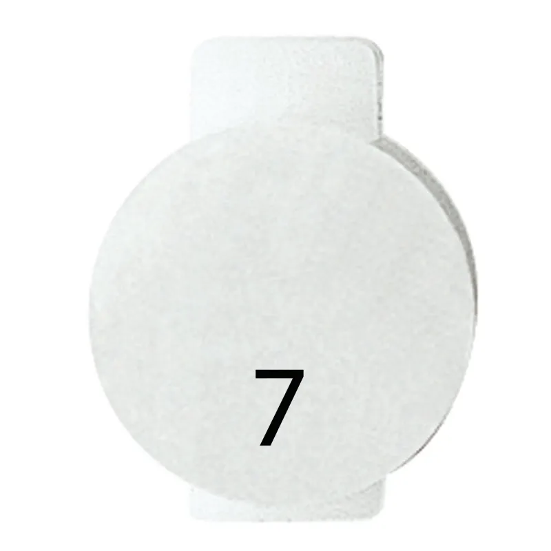 Lentila, Cu, Simbol, Iluminat, Pentru, Dispozitivele, De, Comanda, Sapte, Simbol, 7, Sistem, Alb, Gewiss, System, GW20567