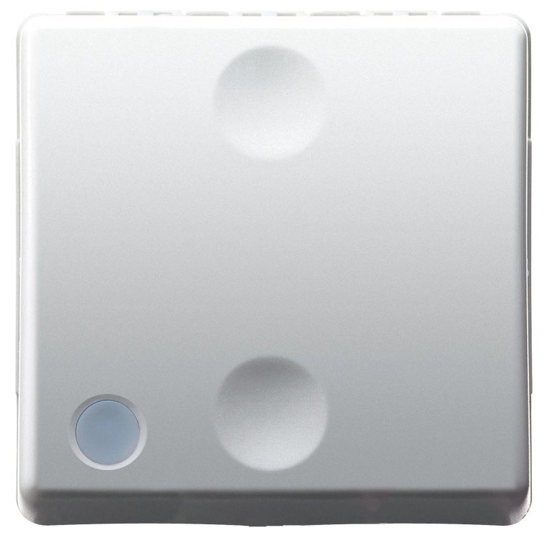 Intrerupator cap scara Gewiss System 1P 16Ax Ilum.2M Alb GW20589