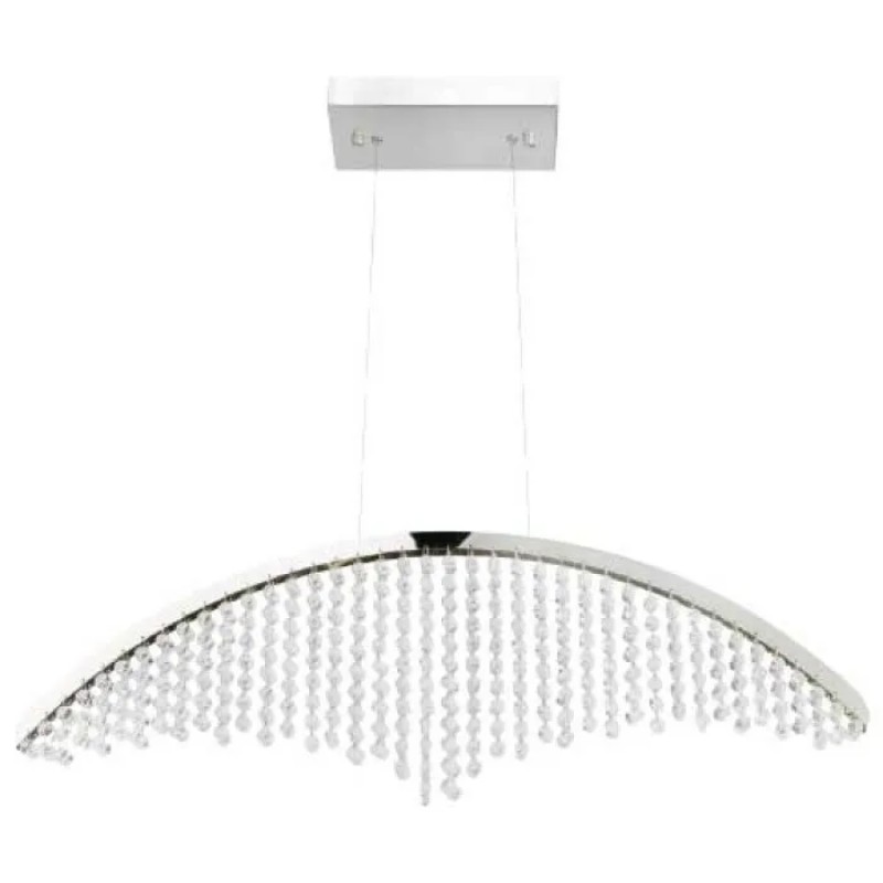 Candelabru, Horoz, LED, Voyager-12, Crom, Crystal, LED, 12W, 4000K, 180-260V, 0Ssp-019-041-0012-010