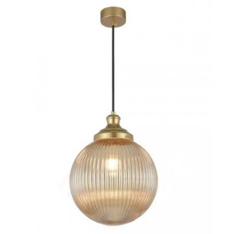 Pendul, Horoz, Global-X, Sticla, Amber, 1M, 1XE27, Max 60W, , 021-021-0002