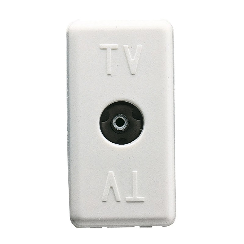 Priza TV trecere Gewiss System Tv 20Db Alb GW20229